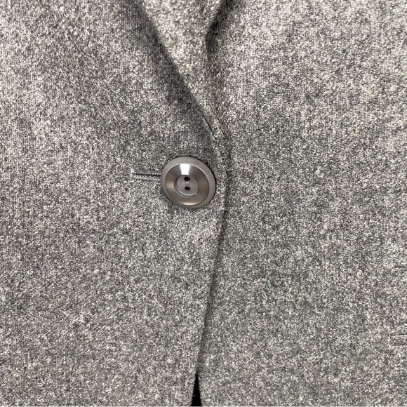 🍁 Vintage Sag Harbor Petite Woolmark Blend Blazer Jacket Coat sz 6 - Picture 4 of 7